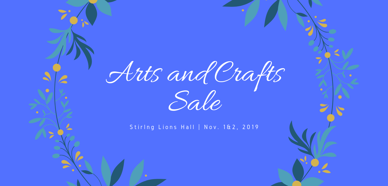Arts and Crafts Sale Arts and Crafts Sale