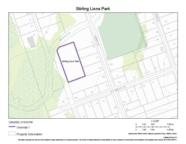 GIS Map of Park GIS Map of Park