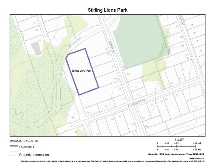 GIS Map of Park