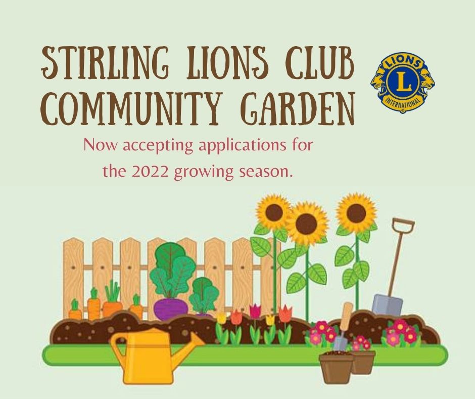 Community Garden Facebook Post 2021
